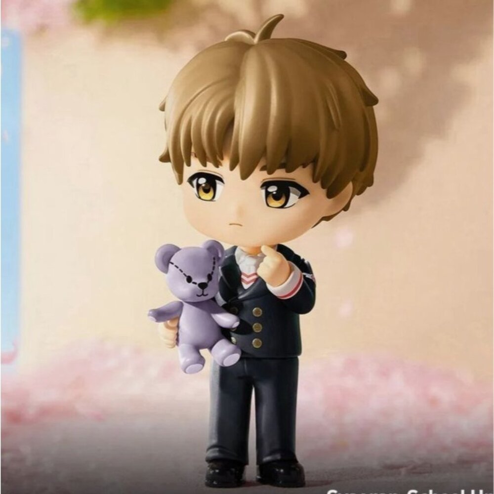 Cardcaptor Sakura Syaoran School Uniform Clear Card Series Figure Pop Mart